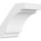 Ekena Millwork 5"W x 8"D x 8"H Standard Aspen Architectural Grade PVC Knee Brace BRCP05X08X08ASP - alternate 1